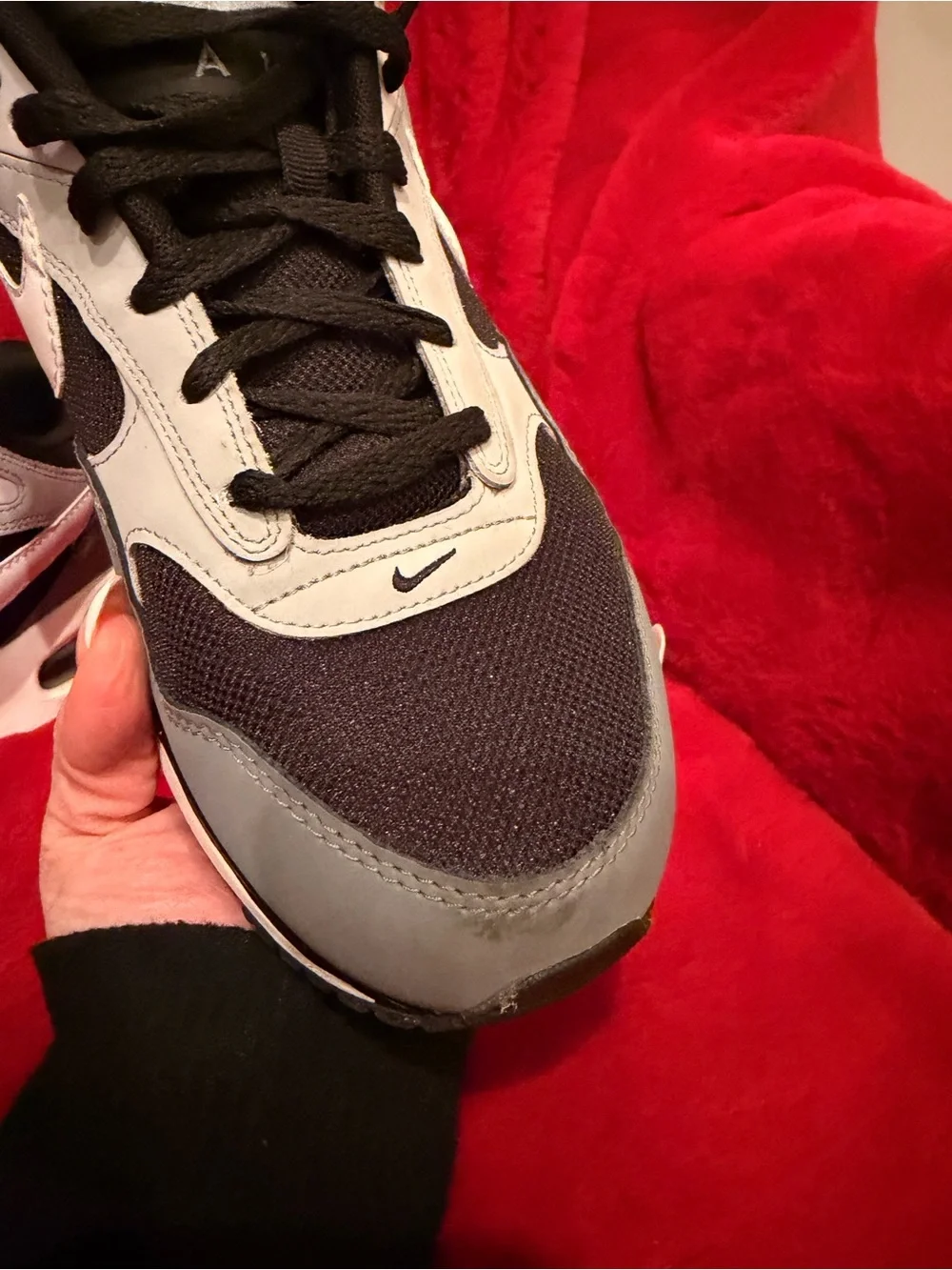Nike Men’s Black Gray White Air Max Correlate Sneakers Size 11 - Picture 8 of 9